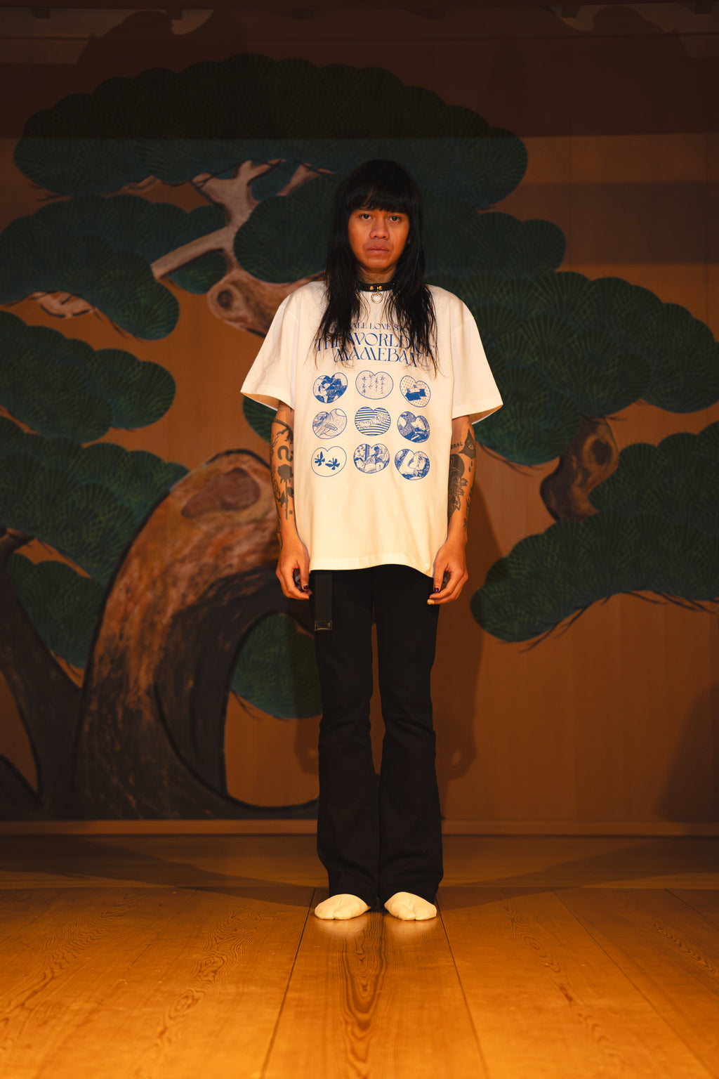 THE WORLD OF MAMEBAN S/S WHITE