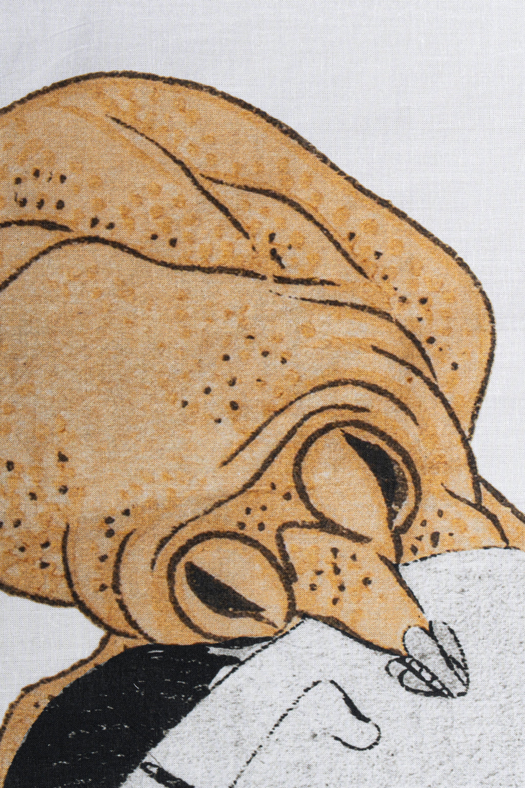 Tenugui From Katsushika Hokusai’s “Kinoe no Komatsu (The Pine Seedlings on the First Rat Day), Vol. III"
