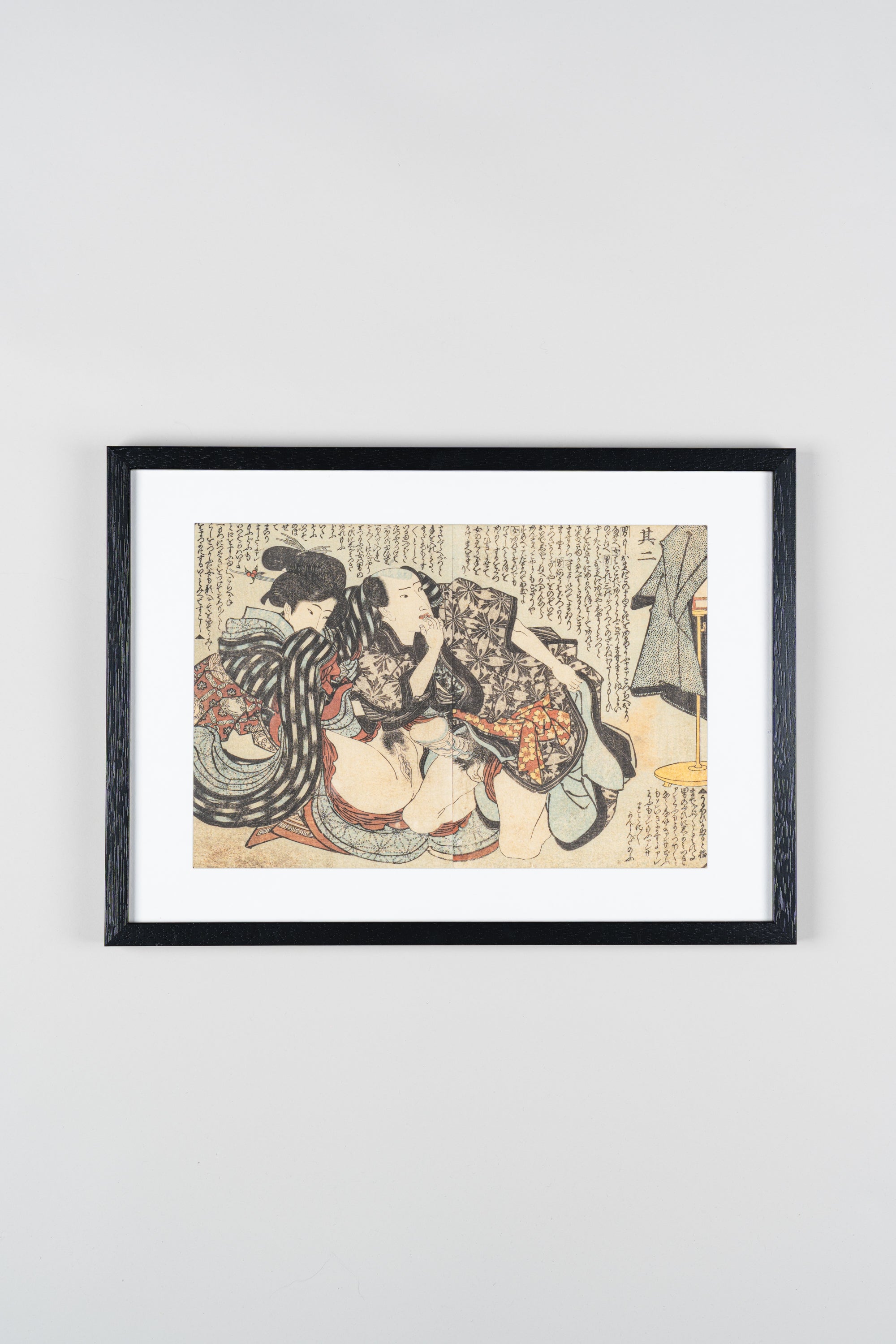 Reproduction Print – From Utagawa Kunitoru’s “Senrikyō” / Medium-Sized Nishiki-e / Bunsei 7 (1824) – 2 Images