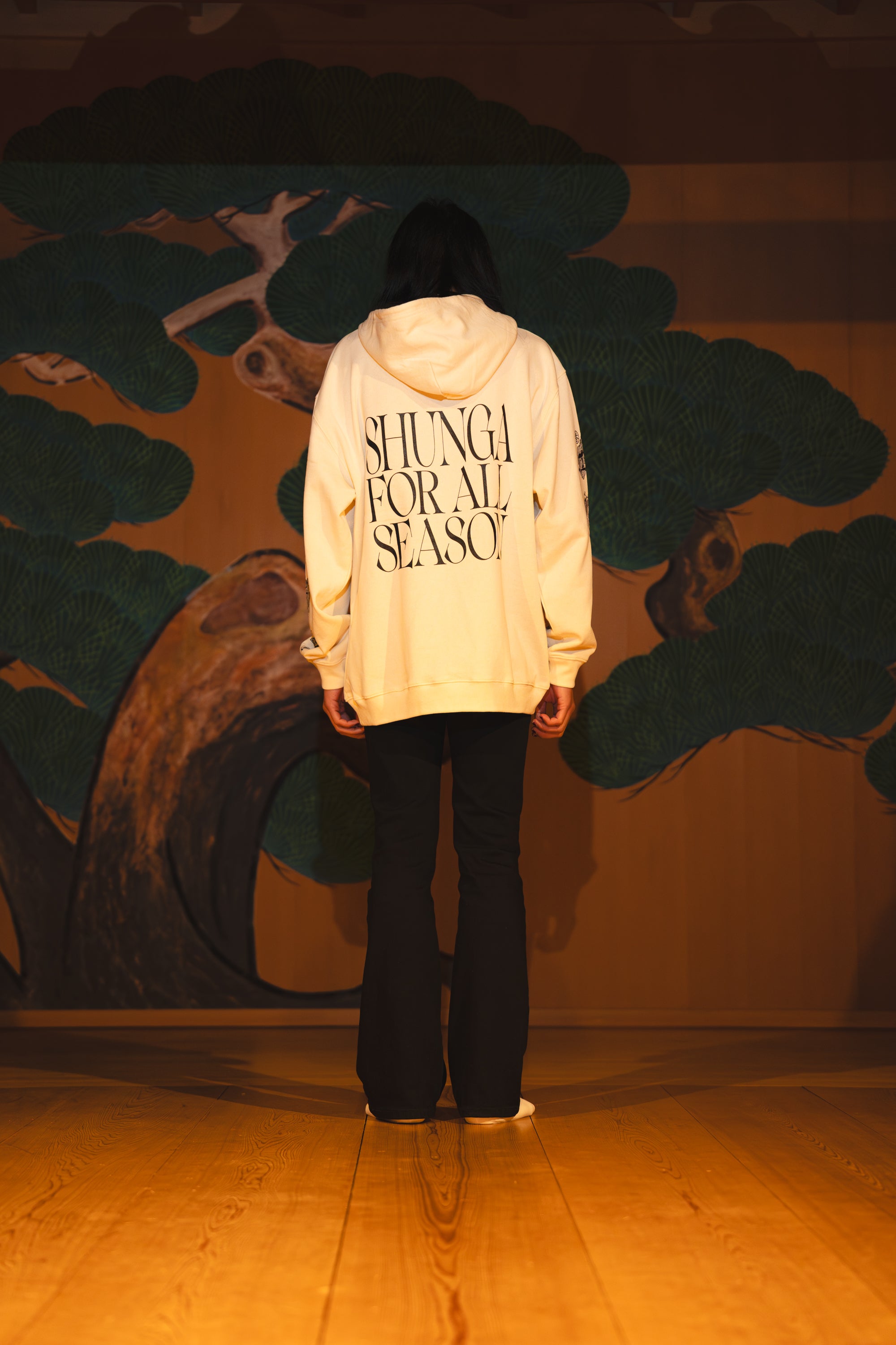 SHUNGA FOR ALL SEASON HOODIE BEIGE