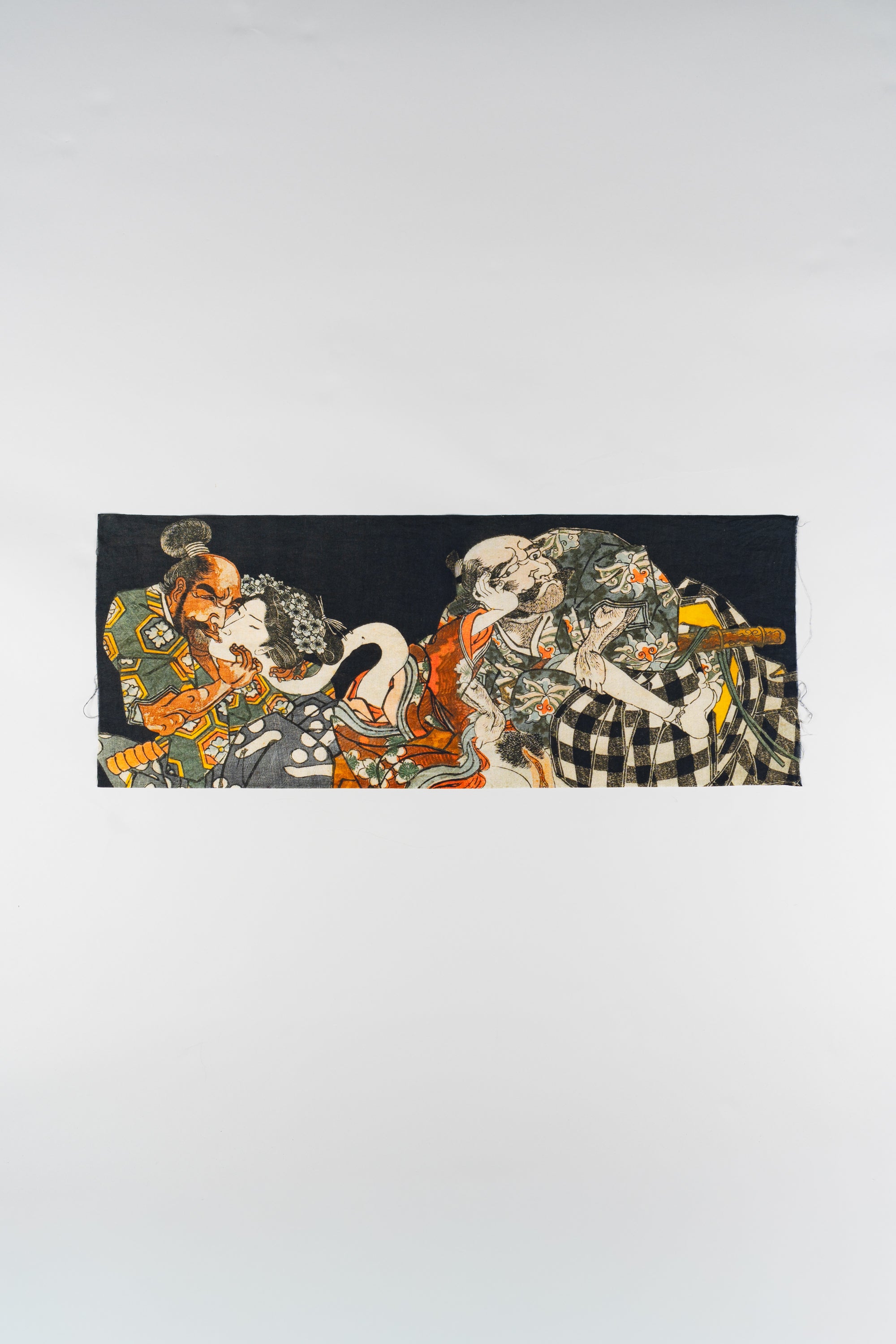 Tenugui from Kunitora Utagawa’s “Imayo Toshiotoko”