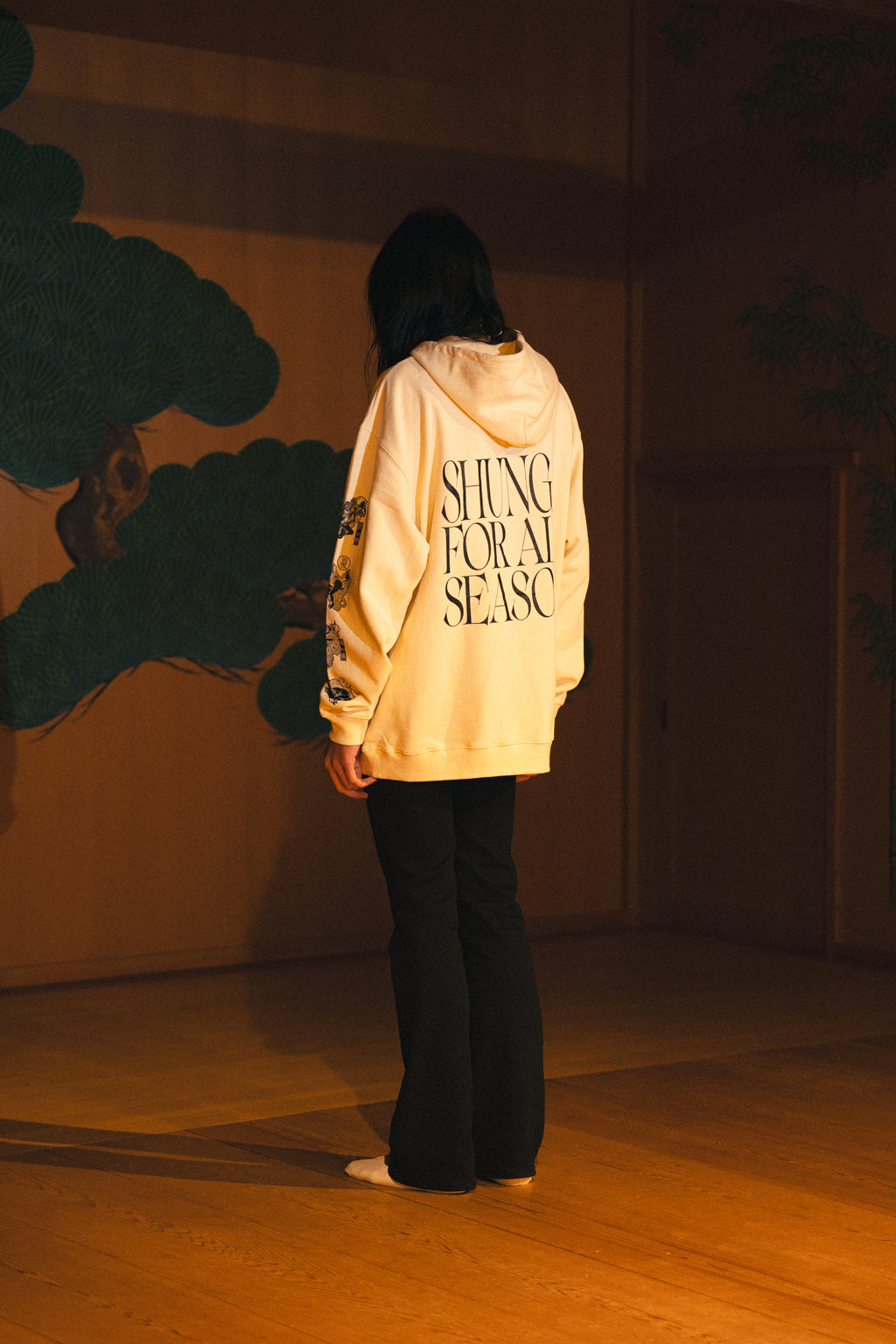 SHUNGA FOR ALL SEASON HOODIE BEIGE