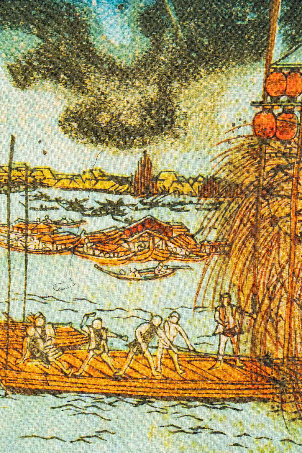 Tenugui From Utagawa Kuniyoshi’s “Hanagoyomi”