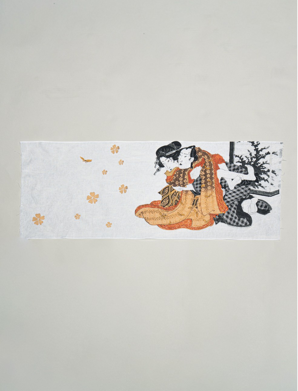 Tenugui From Keisai Eisen's  “Byōbu no Mae”