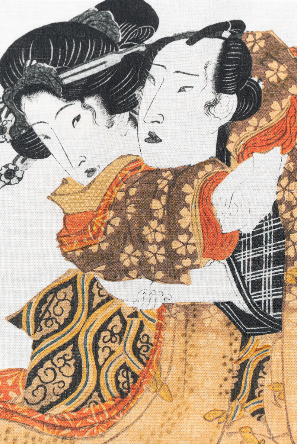 Tenugui From Keisai Eisen's  “Byōbu no Mae”