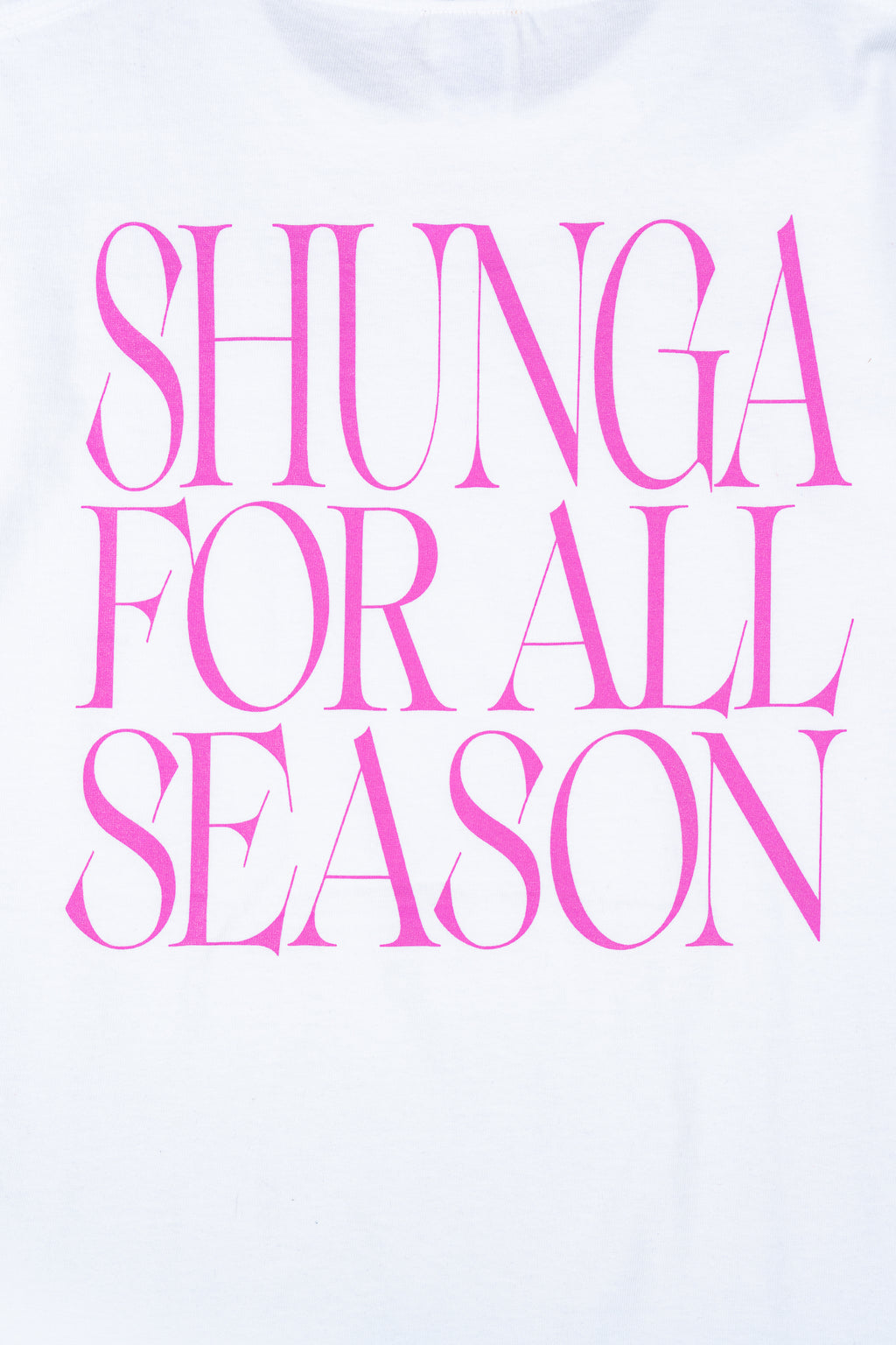 SHUNGA FOR ALL SEASON L/S WHITE