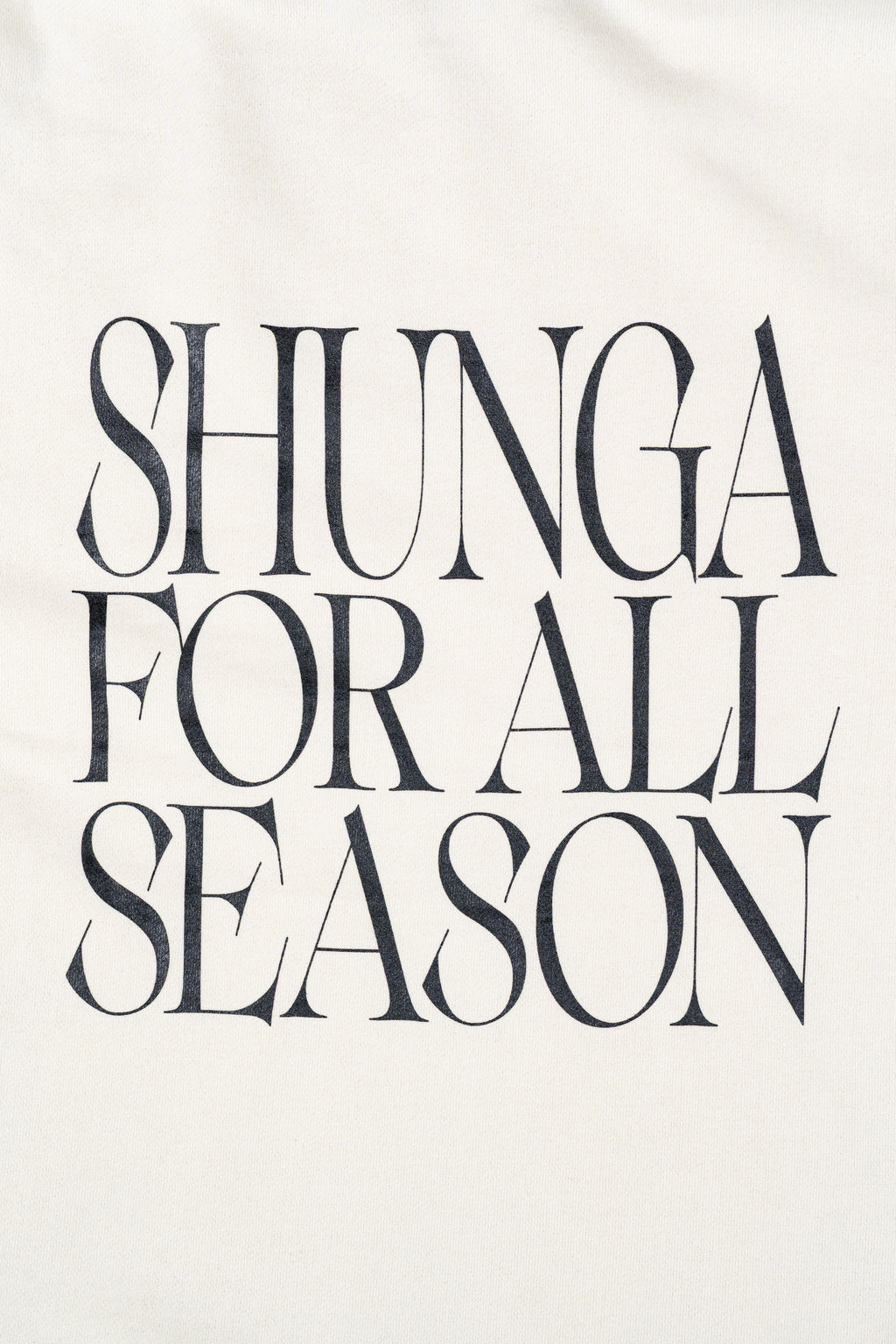 SHUNGA FOR ALL SEASON HOODIE BEIGE