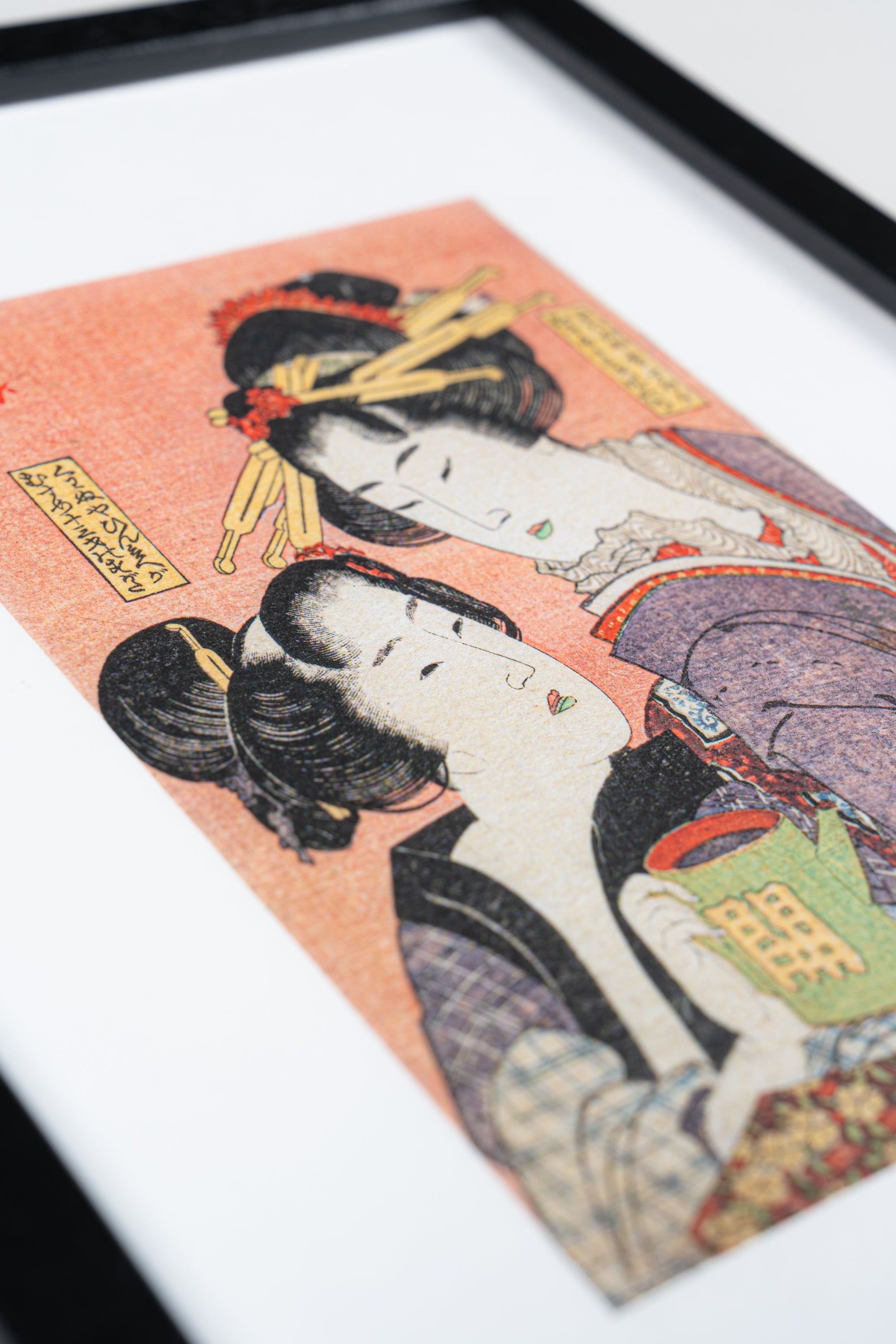 Reproduction Print – From Katsushika Hokusai’s Color-Printed Hanshibon “Manpuku Wagojin” Vol. 1 / Bunsei 4 (1821)