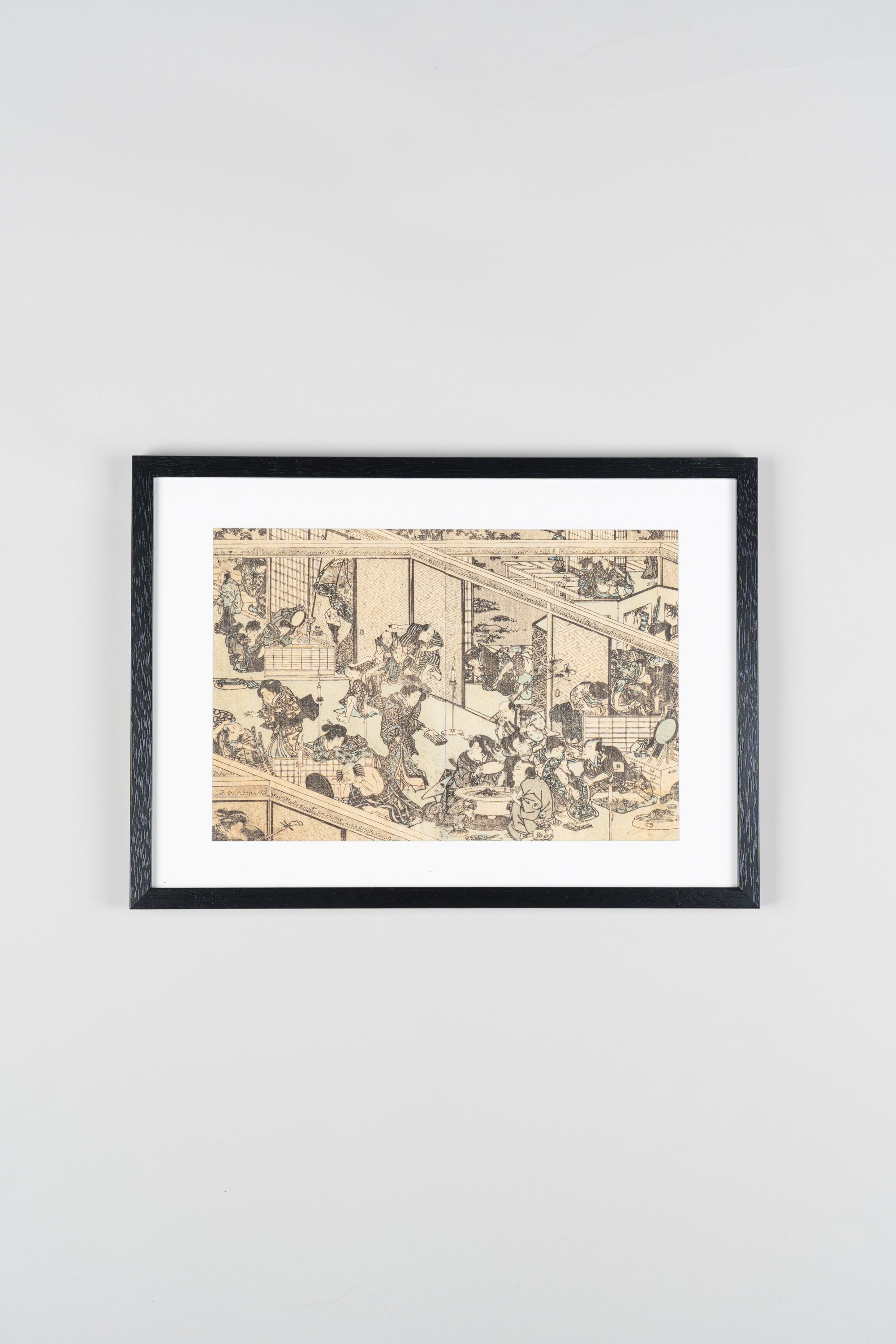 Reproduction Print – From Utagawa Kunitoru’s “Senrikyō” / Medium-Sized Nishiki-e / Bunsei 7 (1824) – 2 Images