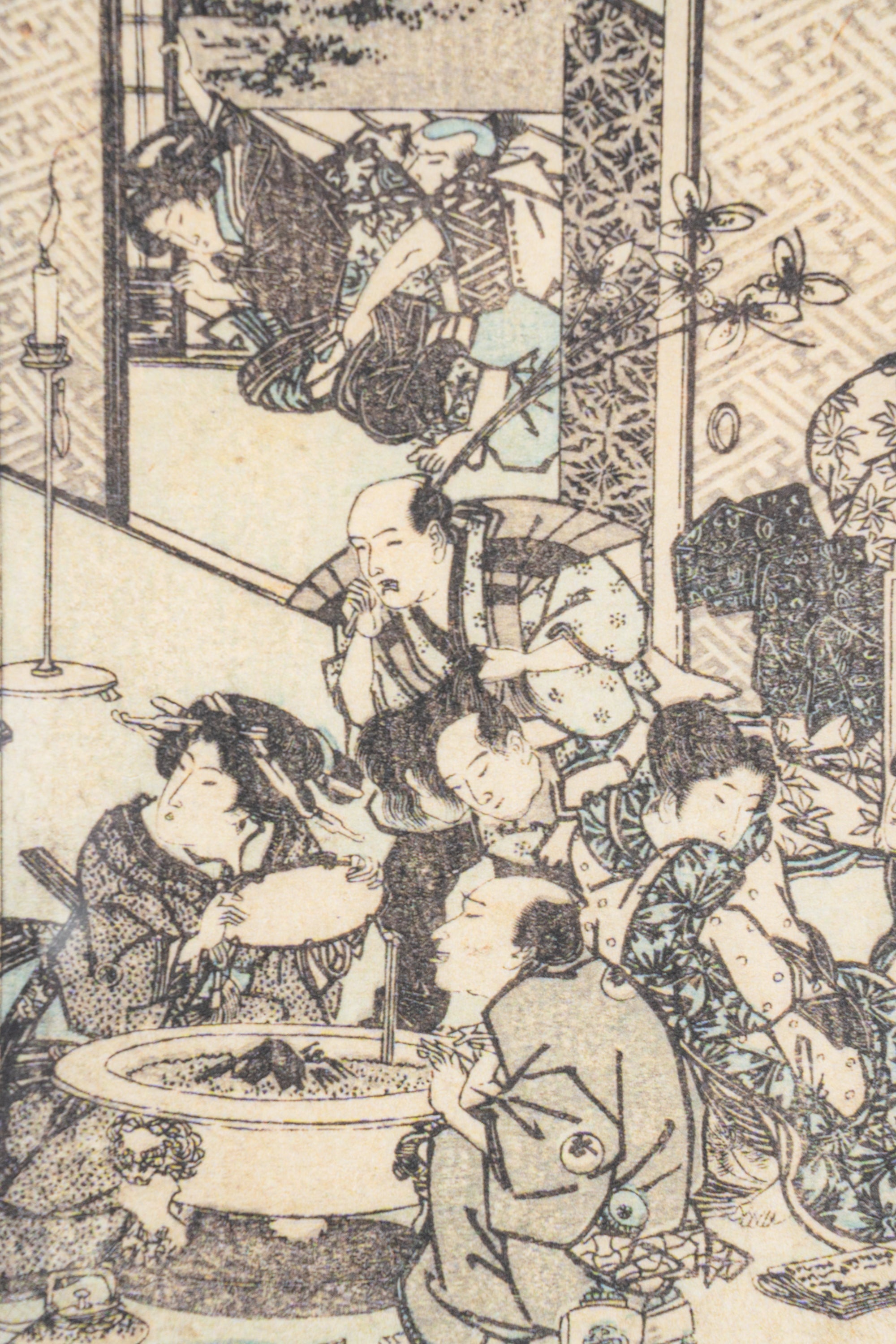 Reproduction Print – From Utagawa Kunitoru’s “Senrikyō” / Medium-Sized Nishiki-e / Bunsei 7 (1824) – 2 Images