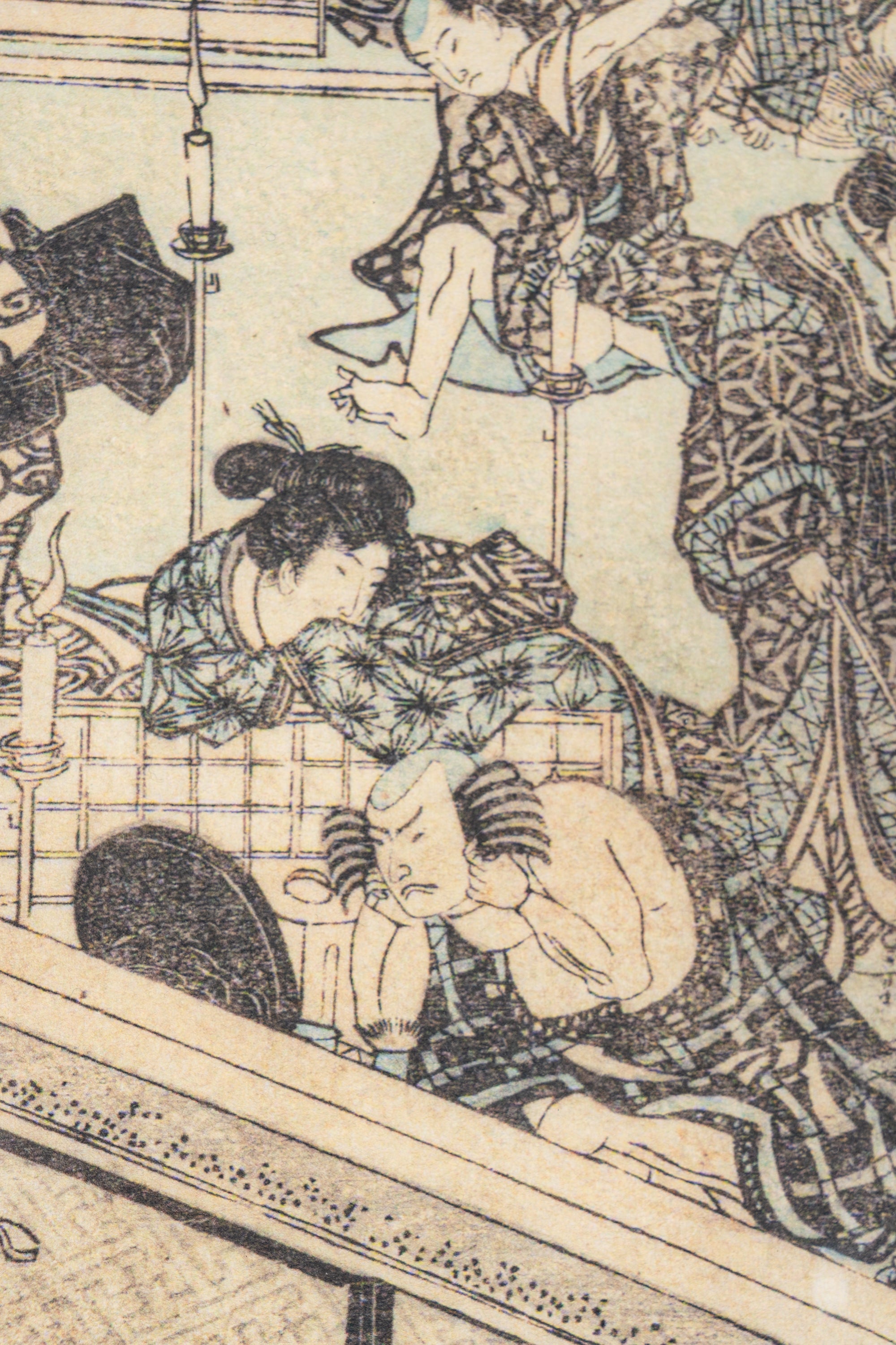 Reproduction Print – From Utagawa Kunitoru’s “Senrikyō” / Medium-Sized Nishiki-e / Bunsei 7 (1824) – 2 Images